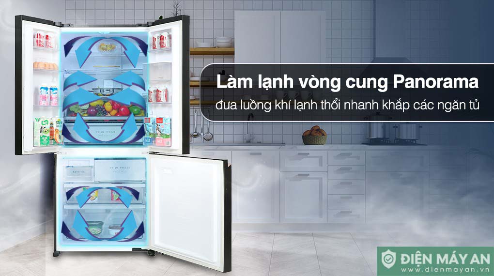 Tủ lạnh Panasonic Inverter 495 lít NR-CW530XMMV